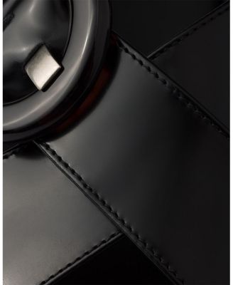  Women's Brushed Leather Sandals with Buckle