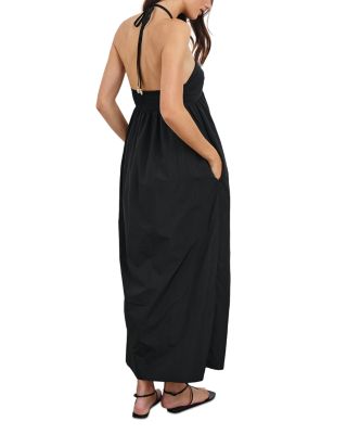Palazzo Halter Maxi Dress