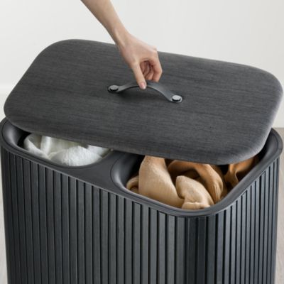 Tota Luxe 90-liter Bamboo Laundry Separation Basket