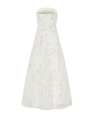 Petunia Silver Beaded Dream Sequin Gown