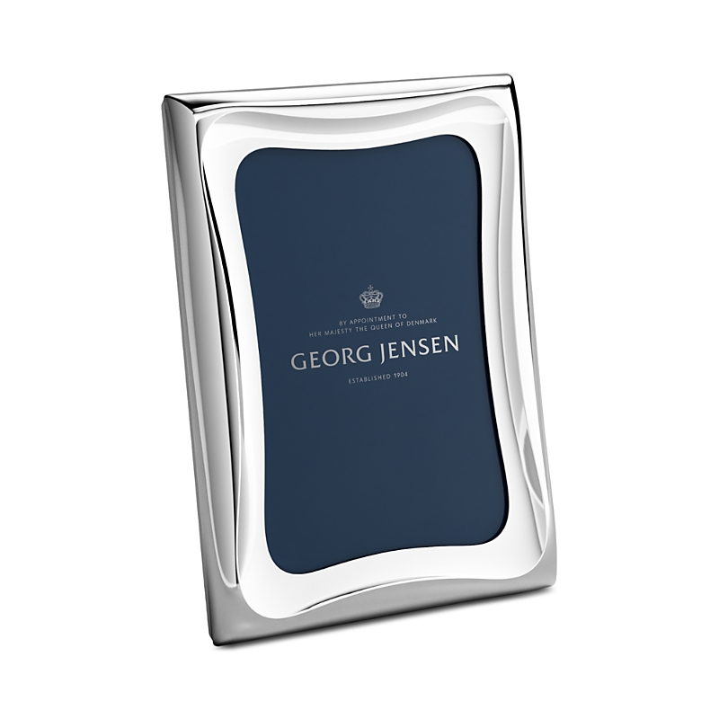 Georg Jensen Cobra Picture Frame, 4 X 6 In Silver