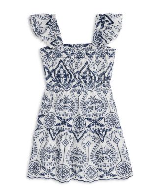 Girls' Embroidered Dress, Little Kid, Big Kid - Exclusive