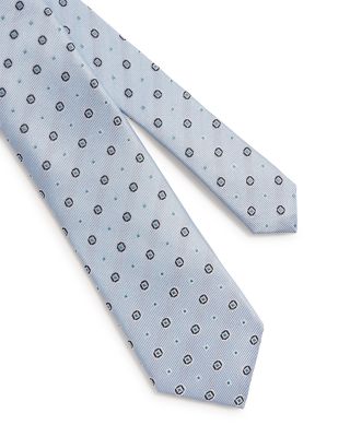 Steeple Ditsy Geo Silk Classic Tie