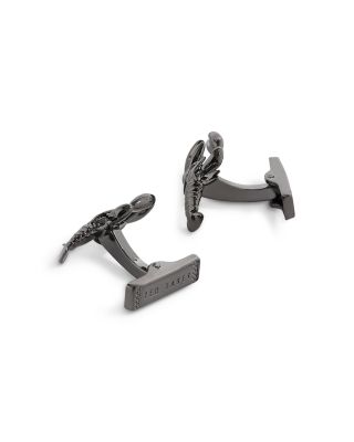 Mariine Lobster Cufflinks & Lapel Pin Gift Set