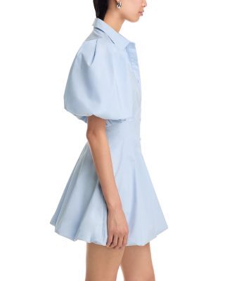 Cleo Balloon Pintuck Mini Dress  