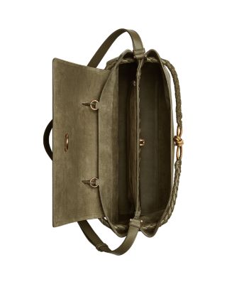 Large Ciao Ciao Intrecciato Leather Top Handle Bag