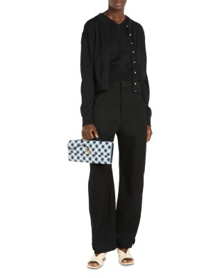 Andiamo Intrecciato Leather Clutch