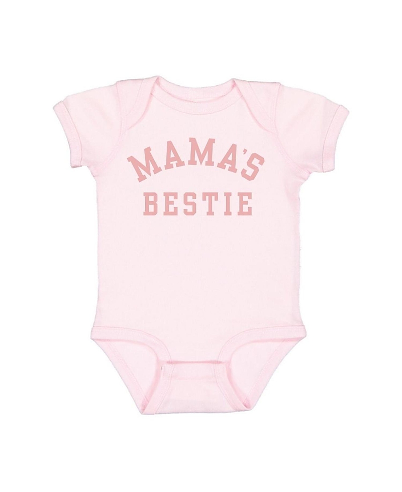 Sweet Wink Girls' Mama's Bestie Short Sleeve Bodysuit - Baby