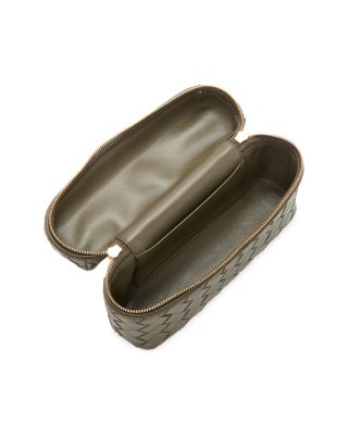 Bang Bang Intrecciato Leather Vanity Case