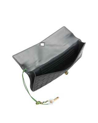 Andiamo Intrecciato Leather Clutch