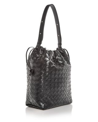 Avenue Intrecciato Leather Shoulder Bag