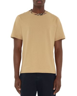 Ryan Relaxed Fit Check Crewneck Tee