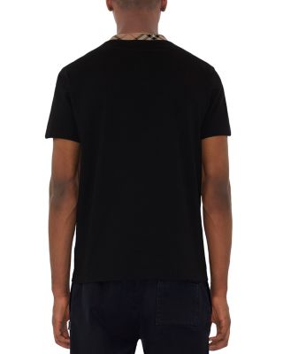 Ryan Relaxed Fit Check Crewneck Tee