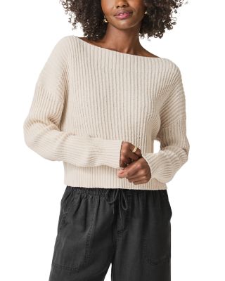 Splendid - Olivia Ribbed Boat Neck Sweater