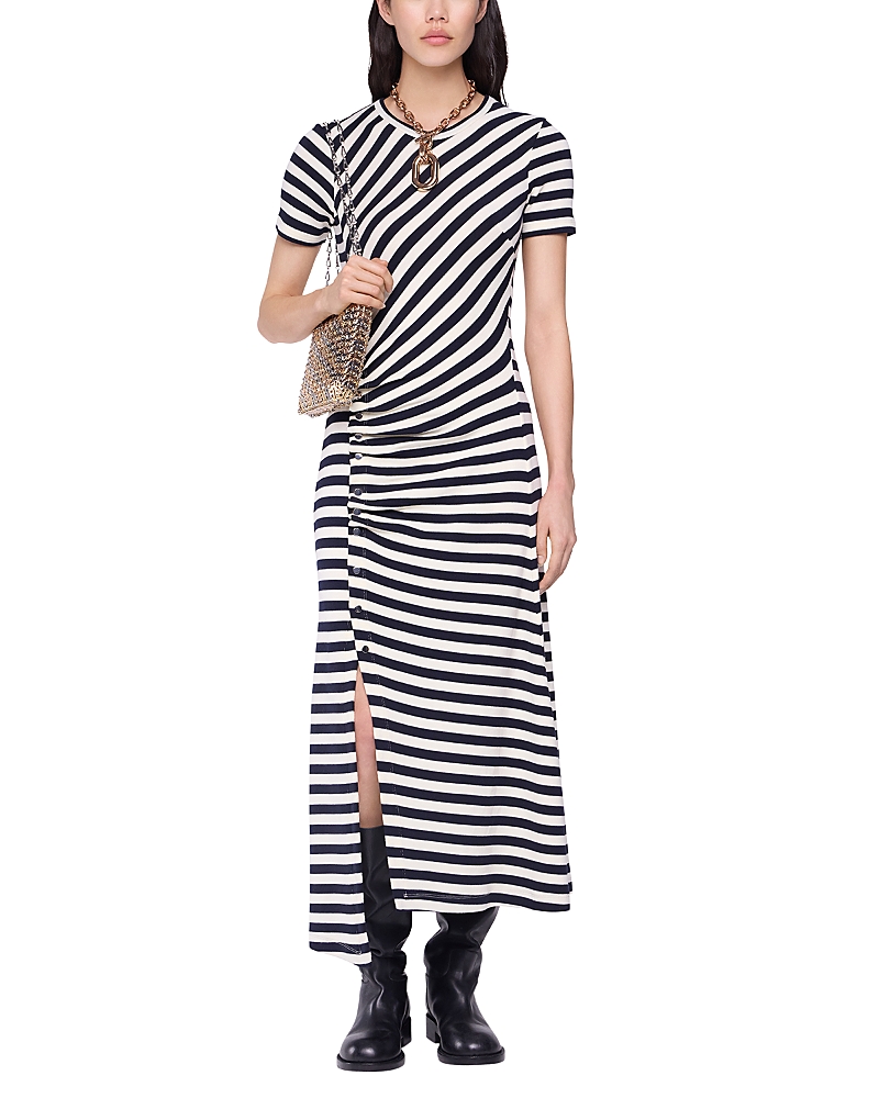 Rabanne Snap Jersey Dress