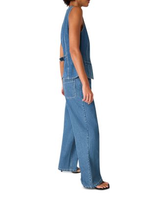 Denim Slim Fit Waistcoat