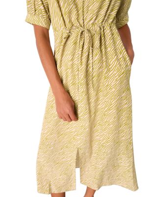 Tiger Flare Midi Dress