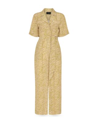 Petites Kelly Tiger Flame Jumpsuit