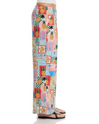 Postcard Wide Leg Pants - Exclusive