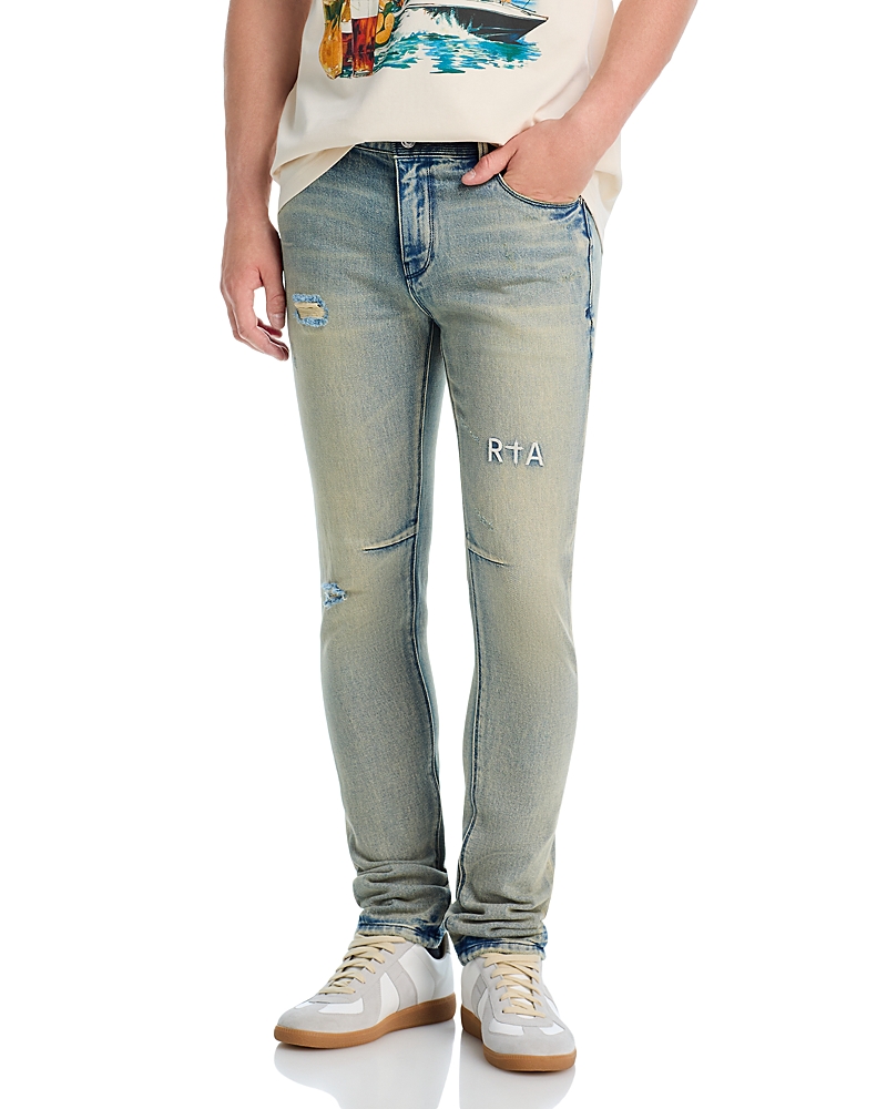 Rta Clayton Skinny Jeans in Ocean Shade