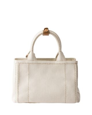 PRADA＊Prada Jardiniere linen blend リネンミニバッグ＊送料込 Prada Jardiniere Small Linen Blend Handbag | Bloomingdale's