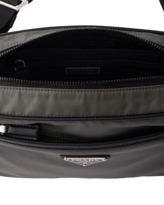 Re-Nylon and Saffiano Shoulder Bag