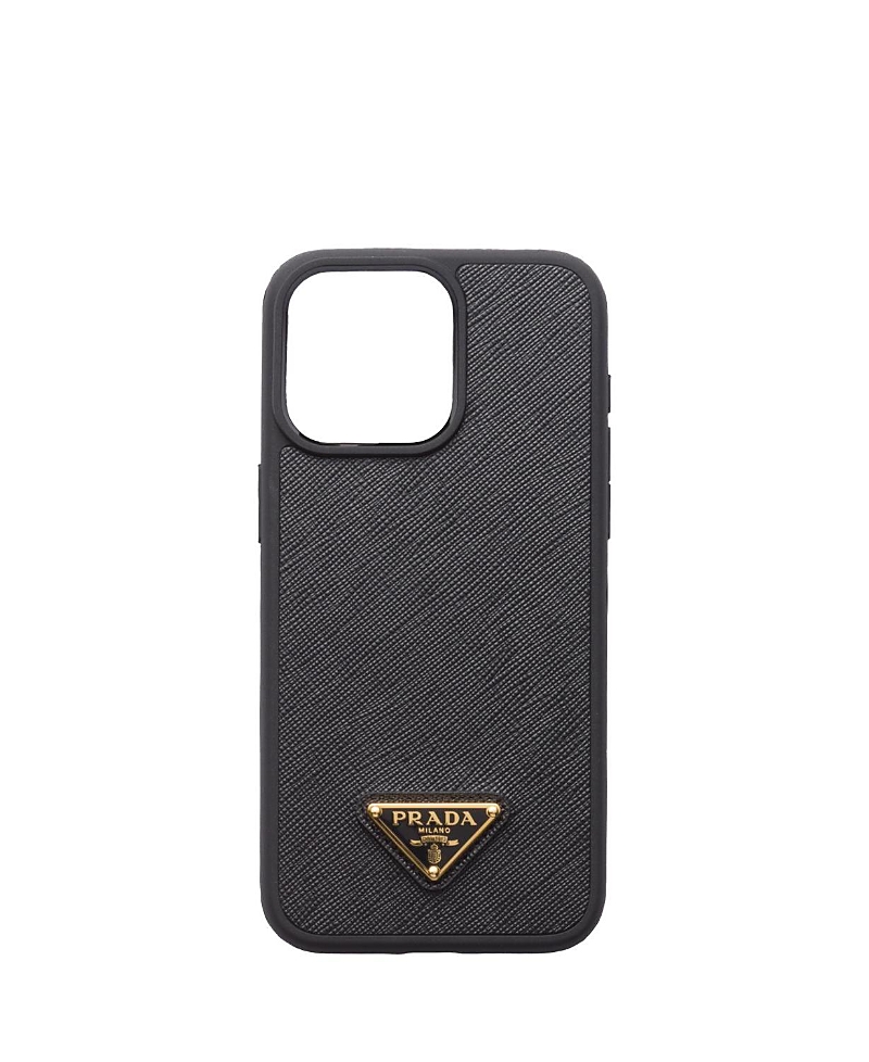 Prada Saffiano Leather Cover For Iphone 15 Pro Max