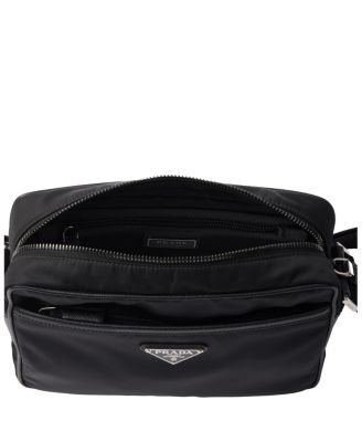 Re-Nylon and Saffiano Shoulder Bag