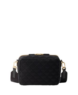 Brique Embroidered Fabric Bag