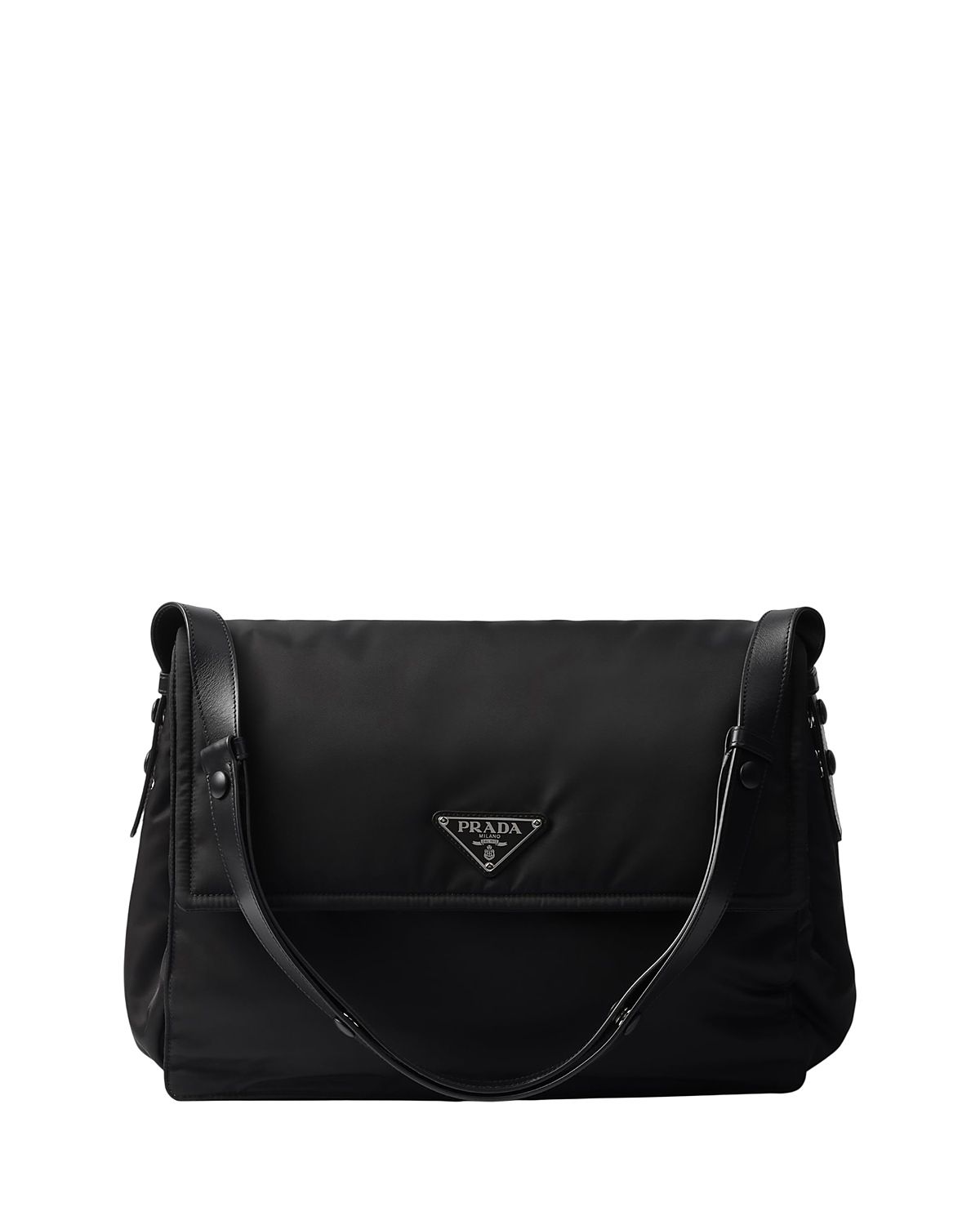 Prada Traveller Large Padded Re-Nylon Shoulder Bag