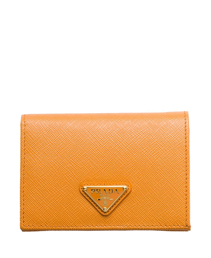 Prada Small Saffiano Leather Bifold Wallet