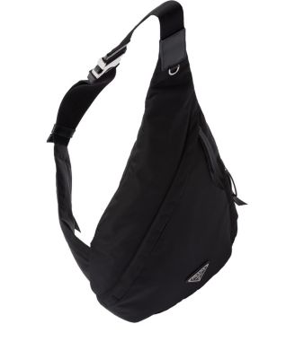 Re-Nylon and Leather Backpack