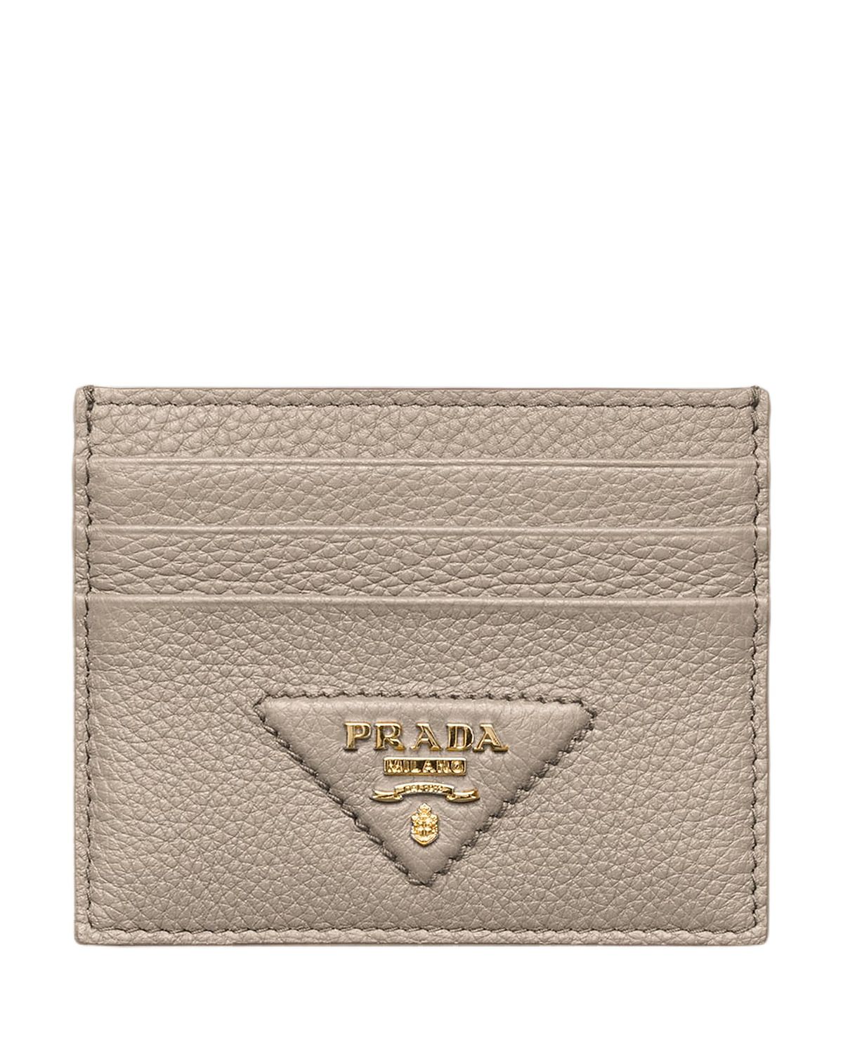 Prada Leather Card Holder