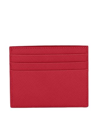 Saffiano Leather Card Holder