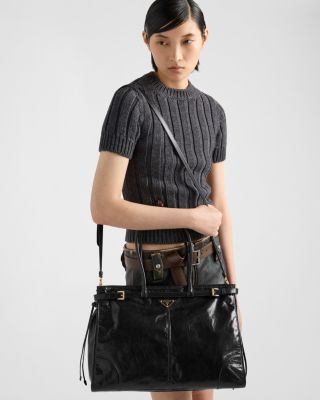  Bonnie Extra Large Convertible Leather Shoulder Handbag