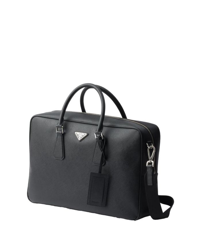 Saffiano Leather Work Bag