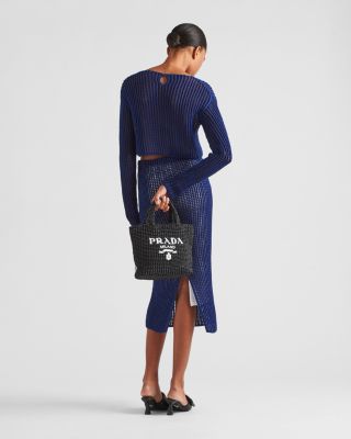 Small Crochet Tote Bag