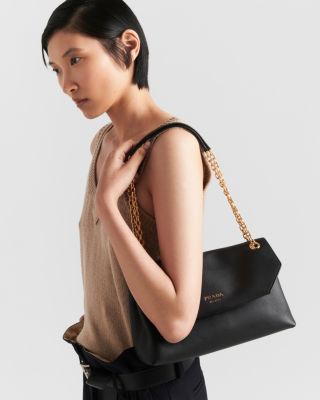 Doux Medium Leather Shoulder Bag