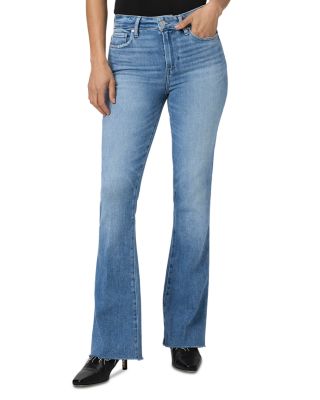 PAIGE - Laurel Canyon High Rise Bootcut Jeans in Mesmerize