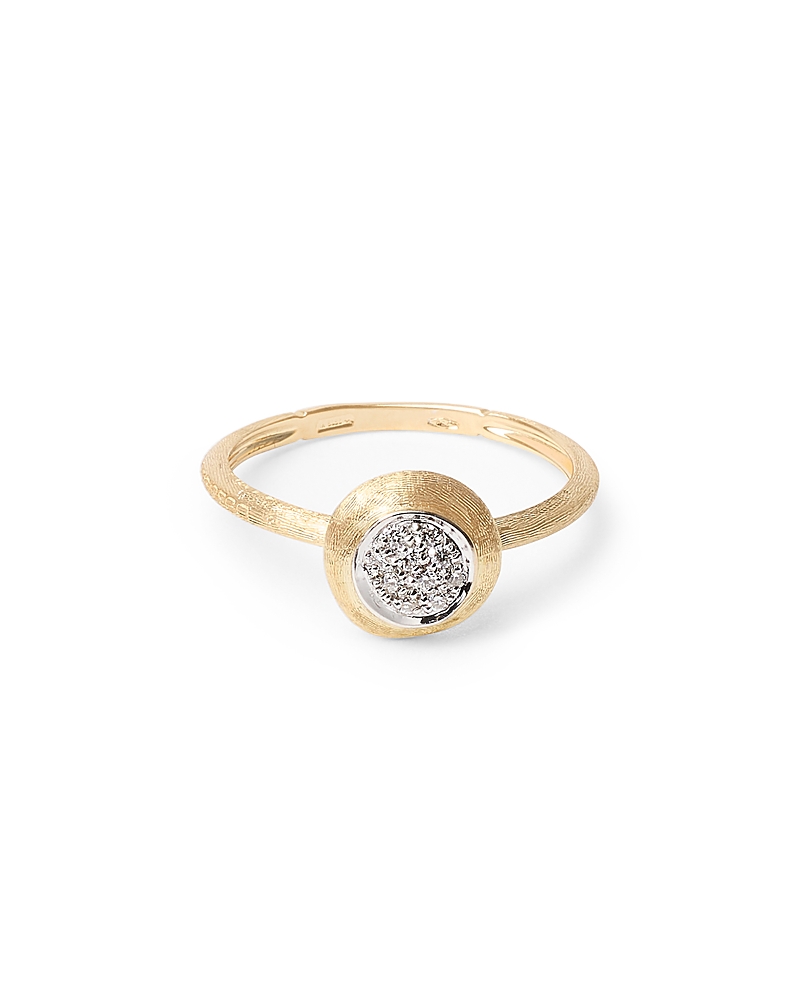 Marco Bicego 18k White & Yellow Gold Jaipur Gold Diamond Stackable Ring