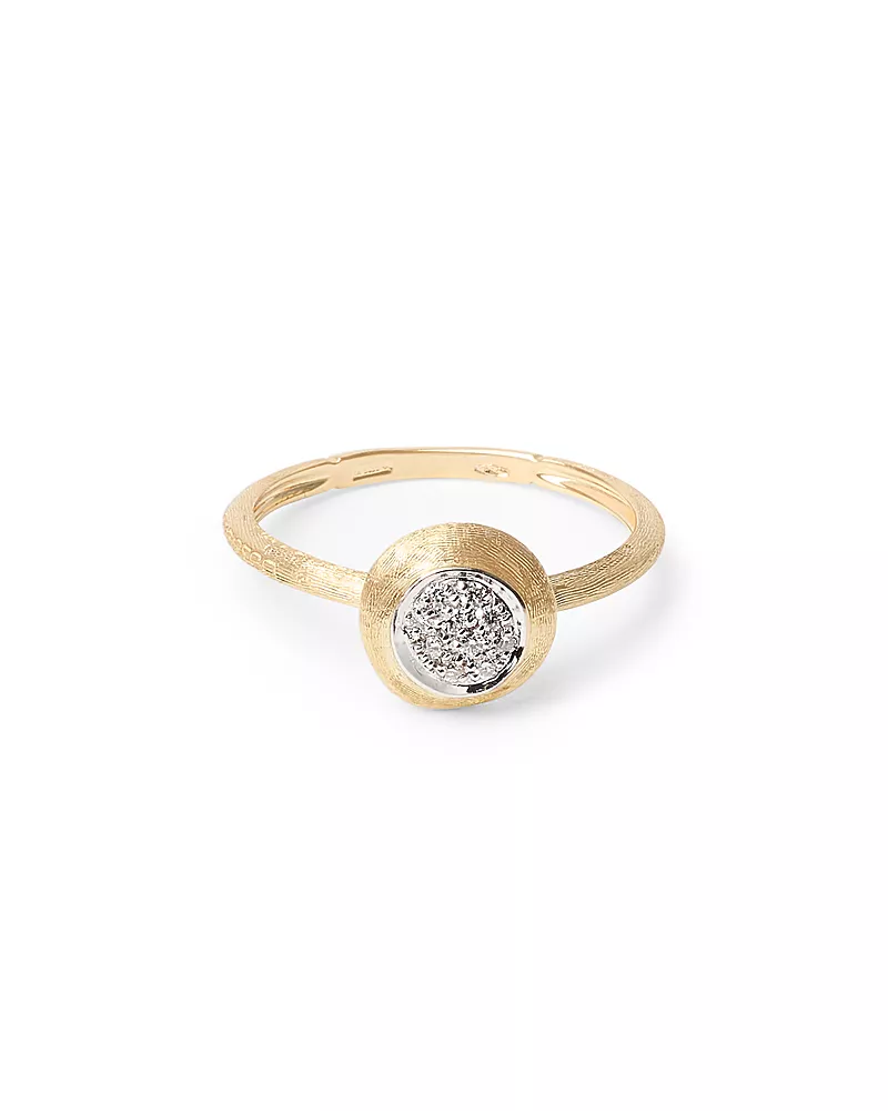 Marco Bicego 18K White & Yellow Gold Jaipur Gold Diamond Stackable Ring