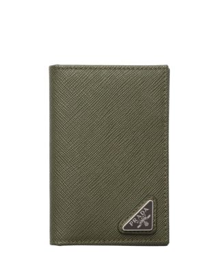 Prada Re-Nylon and Leather Card Holder
