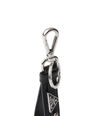 Saffiano Leather Keychain