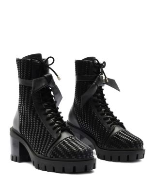 Women's Tresse Combat Boots