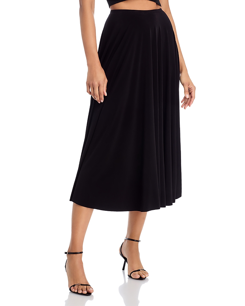 Shop Norma Kamali Midi Skirt