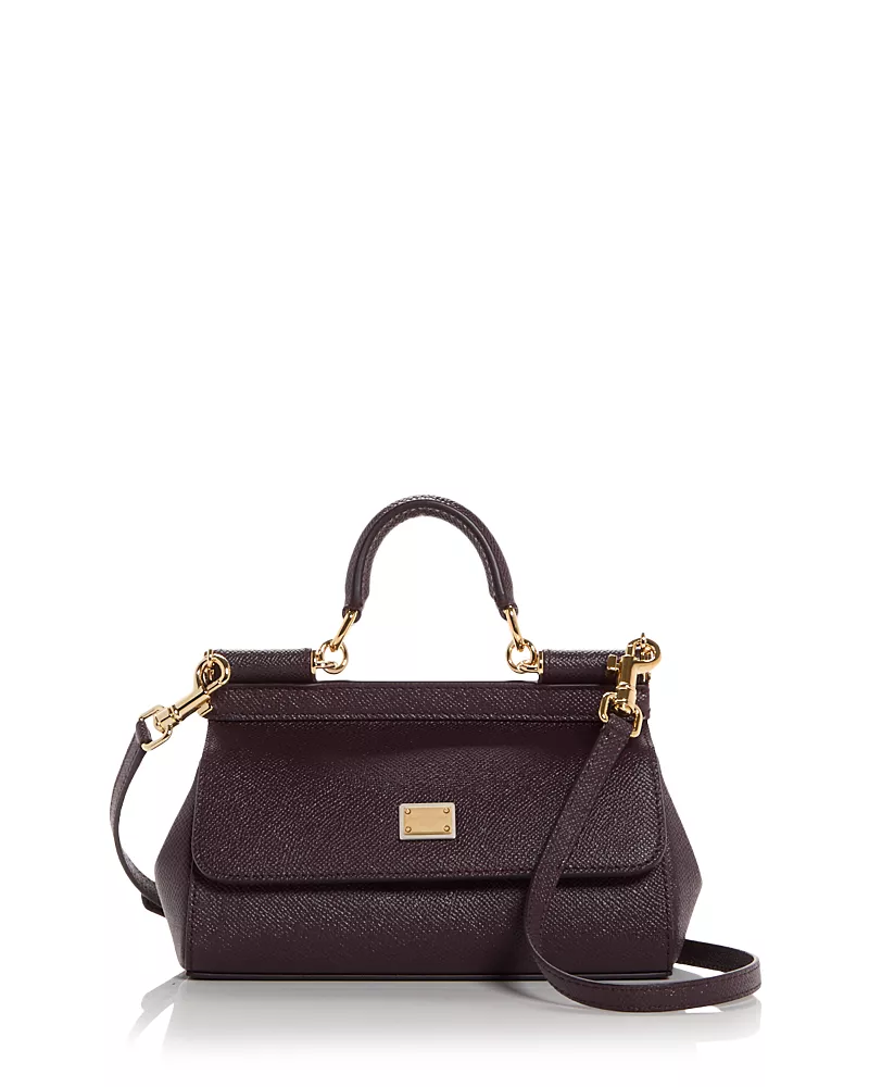 Dolce & Gabbana Leather Top Handle Bag
