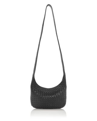 Intrecciato Leather Crossbody Bag