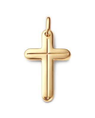 Bloomingdale's Fine Collection - Cross Pendant in 14K Yellow Gold
