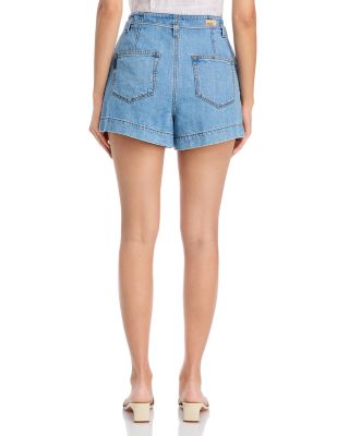 Anessa Tie Waist Denim Shorts