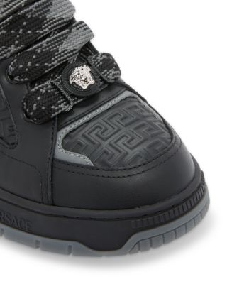 Versace Men's Biggie Basket Leather Sneakers | Bloomingdale's